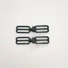 Hebillas de Nailon Recubierto en Blanco y Negro para Accesorios de Ropa Interior, Hebilla Ajustadora de Tirantes de Sujetador de Figura de Ocho Fabricante