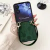 Estilo Ins Adequado para Capa de Celular Xiaomi Mix Flip, Nova Capa Protetora Dobrável com Textura de Couro, Desenho Animado Mickey Minimalista