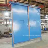 Compuertera de Aire Automática sin Presión para Uso Subterráneo, Compuertera de Aire sin Presión con Lamas para Ventilación de Túneles, Compuertera de Aire Colgante de Riel Único para Minería