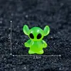 Novo produto transfronteiriço: Estatueta de Alienígena Luminosa, Acessório DIY para Decoração de Jardim, Mini Ornamento de Mesa