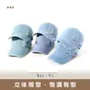 Gorra de béisbol vintage de mezclilla para hombre con circunferencia de cabeza grande, desgastada y con bloques de color, gorra deportiva versátil con protección solar para mujer