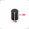 Tampa de Botão Codificador de Meio Eixo de Plástico Tipo Eixo D Tampa de Botão de Potenciômetro Botão de Interruptor de Volume de Amplificador
