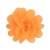 Suministro directo de fábrica 5cm flor de chifón hecha a mano accesorios para el cabello material diy zapatos ropa tela flor accesorios al por mayor