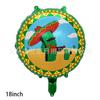 Globos de Película de Aluminio para Fiesta de Carnaval al por Mayor Bandera Mexicana Alpaca FIESTA Tema de Carnaval Globos de Diseño