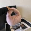Bolsa de pelúcia de Outono e Inverno para mulheres 2022 novo design de nicho bolsa de mão bolsa de pelúcia de alta qualidade bolsa pequena portátil