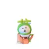 Gorro con Capucha de Peluche Hecho a Mano 13cm Oso Autocrítico Gorro Original Muñeco de Dibujos Animados Accesorios de Ganchillo Muñeca Decorativa Ropa para Muñeca