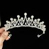 Acessórios de Cabelo Infantis Coroa Infantil Headwear Faixa de Cabelo de Princesa Coroa Acessórios de Cabelo para Meninas Coroa de Strass Acessórios para Performance
