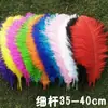Plumas de Avestruz de 35-40cm Decoración de Plumas para Bodas Flor de Mesa Decoración del Hogar Accesorios DIY