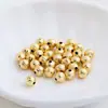 Contas de Flor Cortada Fosca Banhadas a Ouro 14K Contas de Transferência Garra de Frango Acessórios para Miçangas Contas Espaçadoras Artesanais DIY Miçangas Soltas Materiais