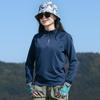 Roupa Outdoor de Secagem Rápida Tops de Manga Comprida Femininos Absorvente de Suor Elástico Respirável Corrida Esportes Caminhada Montanhismo Proteção Solar Camiseta de Secagem Rápida