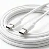 Cable de carga tipo C dual cable de carga rápida tipo C de 60W 30CM cable PD de cobre puro ecológico cable de carga tipo C dual