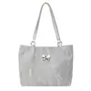 2025 Popular Bolsa Tote Mariposa Bolsa Grande Nueva Moda Femenina Bolsa para Viajes de Trabajo Gran Capacidad Personalizada Bolso de Hombro Axila