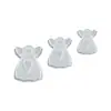 Molde de Resina Epoxi para Mono DIY Etiqueta para Joyería Grande, Mediana y Pequeña Alas de Ángel Niña Molde de Silicona Venta al por Mayor