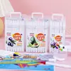 Marcador duplo à base de água 24 cores 48 cores conjunto de canetas para pintura artística estudantil prêmios infantis materiais de arte papelaria