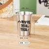 Caneca de Cerveja de Aço Inoxidável 2025 Nova Estranha Grande Capacidade Taça de Vinho Comercial Anti-Queda Popular Criativa Copo de Metal