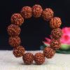 Suministrado Directamente por el Fabricante, Pulsera de Cuentas Rudraksha Natural de Cinco Caras, Venta al por Mayor de Cuentas Rudraksha Bodhi