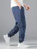 Estación Independiente 2026 Pantalones Deportivos Casuales de Color Sólido para Hombre con Cordón Verano Nuevo Pantalones Largos de Trabajo Multibolsillos Venta al por Mayor