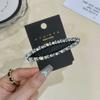 Pinza bb para cabello roto con pedrería avanzada, temperamento femenino, artefacto para acabado de cabeza, horquilla, clip lateral para flequillo, tocado