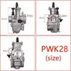 Carburador de Motocicleta Transfronterizo Adecuado para Pwk Knife 24 26 28 30 32 34mm Motocicleta de Playa Todoterreno