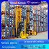 Prateleiras de paletes tipo viga para serviços pesados Jinshuo, estantes de armazém removíveis de várias camadas, prateleiras de suporte de carga industriais integradas e personalização