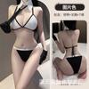 Coelho charmoso sexy sexy lingerie feminina desejo puro tentação cama paixão terno de três peças grátis tamanho grande 2660