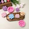 Molde de Silicona para Flor de Florero de Yeso Aromaterapia Hortensia Plumeria Producción Zhou Gong Piedra Difusora Molde de Flor Ay002.1391