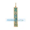 M22 novo pingente de cobre puro micro-incrustado Sonho de Amor Feliz Chefe Feliz letra feliz