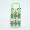Bolsa tejida, bolsa de teléfono de dibujos animados, mini bolso lindo, bolso cruzado, ventas directas de fábrica para Amazon transfronterizo, personalizable