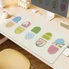 Mouse Pad de Computador Minimalista Protetor de Superfície de Mesa de Estudo Tapete de Mesa de Escritório Mouse Pad de Tecido Jiaji