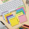 Planner Transfronteiriço Notas Adesivas Estilo Ins Xadrez Memo Destacável Material Papel Base para Colagem Notas Adesivas Reutilizáveis Estilo Ins