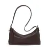 Bolso Cruzado Hobo de Cuero Genuino Clásico de Gran Capacidad para Mujer, Bolso Casual de Hombro/Axila de Piel de Vaca Curtida Vegetal de Primera Capa Vintage