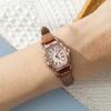 Reloj barril retro reloj barril pequeño reloj de pulsera para mujer temperamento reloj cuadrado pequeño movimiento de cuarzo reloj de señora venta al por mayor
