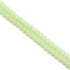 8mm de vidro gelo transparente dupla talão de tinta florescendo contas de ouro DIY artesanal colar pulseira jóias acessórios contas soltas