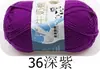 Fio de Algodão Leite 5 Fios Sheng Tang para Tricô de Bonecas, Fio de Algodão Grosso para Cachecóis de Bebê, Fio para Exportação no Atacado do Fabricante
