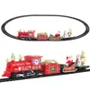 Trem Elétrico de Trilha Transfronteiriço Brinquedo Trem de Natal Mini Trem Brinquedo de Carro para Crianças Comércio Exterior Atacado Novo Modelo