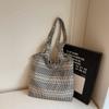 2025 Nuevo Verano Lona Bolso Chaleco de Hombro Fresco Literario Gran Capacidad Bolso de Mano Bolso de Estudiante Bolso de Viaje