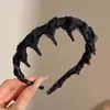 Nueva Exquisita Diadema de Cabeza de Calavera Alta 2026 para Mujeres, Uso Diario al Aire Libre, Diadema para Lavarse la Cara, Pinza Especial para el Cabello, No Aprieta el Cabello