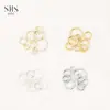 Anel Fechado Color-Preserving Preenchido com Ouro 14K Acessórios de Joias Artesanais DIY Pulseira Colar Acabamento com Contas Acessórios de Anel de Conexão