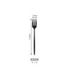 Vajilla de acero inoxidable portugués mate transfronterizo de Amazon, cuchillo, tenedor, cuchara, cuchara de postre, tenedor, 24 piezas