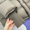 O mesmo estilo JN casa inverno macio macio glutinoso confortável puff down jaqueta feminina curta grossa solta pão roupas YR4612D