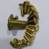 Tornillos de latón estándar británico y americano # 6 # 8 # 10 # Tornillos para máquina Phillips avellanados, tornillos de cabeza plana de cobre están en stock. Bienvenido a consultar