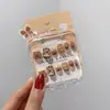 Uñas Vestibles de Capibara Lindas para Niños Pegatinas de Uñas Removibles para Niñas Pegatinas de Uñas No Tóxicas para Niñas Que No Lastiman las Manos