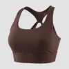 Sutiã Esportivo Costas Nuas Feminino Transfronteiriço Plus Size Fivela Traseira Costas Torcidas Corrida Fitness À Prova de Choque Colete de Yoga