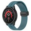 Adecuado para Correa Huawei Gt de un solo color de 22 mm, Correa Samsung Watch de 20 mm con Hebilla Magnética Apilable de Cabeza Plana de un solo color
