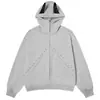 Moletom com Capuz de Design Nicho Novo Outono 2025 para Mulheres com Costura de Rebites Roupa de Casal Top Pesado Tendência