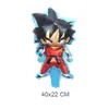 Globos de Papel de Aluminio de Dragon Ball de Dibujos Animados en Stock, Globos de Papel de Aluminio con Forma Especial de Juguete de Son Goku, Globos Mini de Dragon Ball al por Mayor