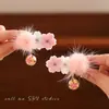 Pinza para el pelo de niña pequeña León Danzante Hanfu Borla Año Nuevo Accesorio para el pelo Peluca Princesa Lazo Adorno para el pelo Pinza para el pelo de niños