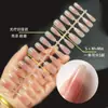Unhas Vestíveis de Tamanho para Manicure, Unhas Prontas, Unhas Pré-Fabricadas, Unhas Blush, 30 Adesivos, Unhas Postiças Feitas à Mão, Unhas de Selagem