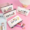 Bolsa de Lápis Inspiradora para Exame Prático Criativo Bolsa de Material Escolar de Aprendizagem Presente de Premiação para Alunos do Ensino Médio Bolsa de Lápis de Lona para Estudantes
