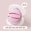 Esponja de Maquillaje Macaron, Súper Suave y Engrosada, No Absorbe el Polvo, Esponja para Base de Maquillaje Líquida Húmeda y Seca, Esponja de Cojín de Aire Malvavisco